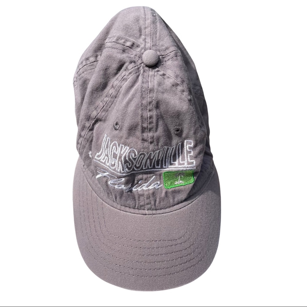 Retro Jacksonville FL Grey Dad Hat One Size